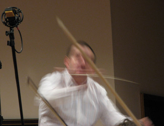 Adam Klemens conducting